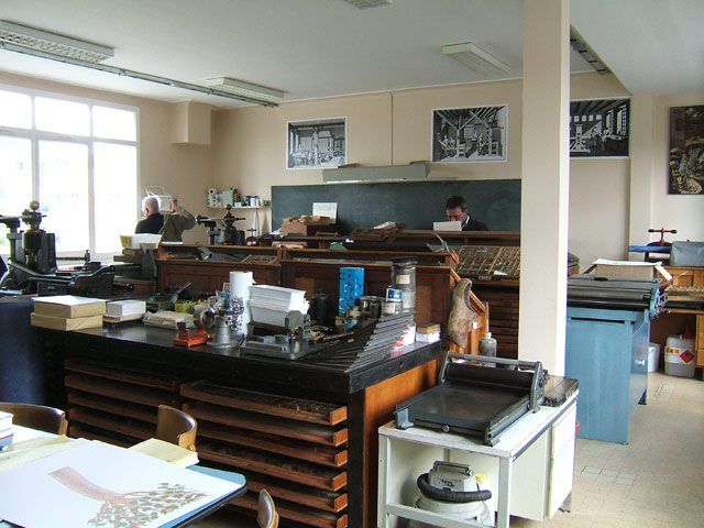 Vue générale de l'atelier Vue générale de l'atelier