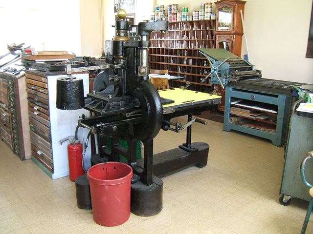 Presse à bras Stanhope Presse à bras Stanhope