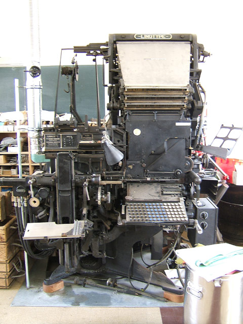 Fondeuse Linotype Fondeuse Linotype